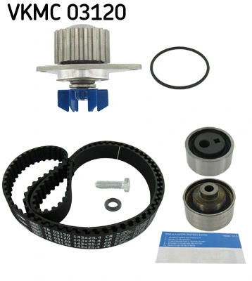 VKMC 03120 SKF Водяной насос + комплект зубчатого ремня (фото 2)