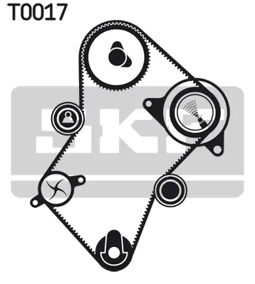 VKMC 03241 SKF Водяной насос + комплект зубчатого ремня (фото 1)