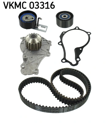 VKMC 03316 SKF Водяной насос + комплект зубчатого ремня (фото 2)