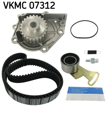 VKMC 07312 SKF Водяной насос + комплект зубчатого ремня (фото 2)