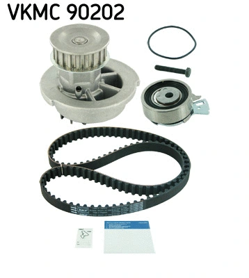 VKMC 90202 SKF Водяной насос + комплект зубчатого ремня (фото 2)