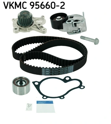 VKMC 95660-2 SKF Водяной насос + комплект зубчатого ремня (фото 2)