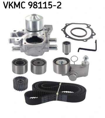 VKMC 98115-2 SKF Водяной насос + комплект зубчатого ремня (фото 2)