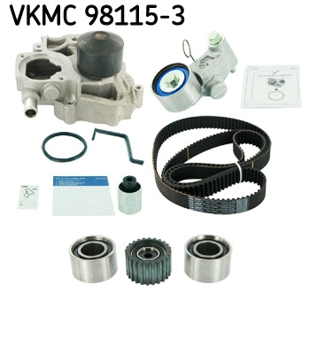 VKMC 98115-3 SKF Водяной насос + комплект зубчатого ремня (фото 2)
