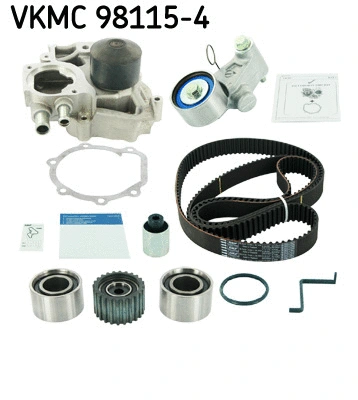 VKMC 98115-4 SKF Водяной насос + комплект зубчатого ремня (фото 2)
