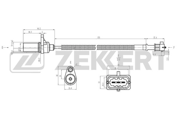 SE-4068 ZEKKERT Датчик импульсов (фото 1)