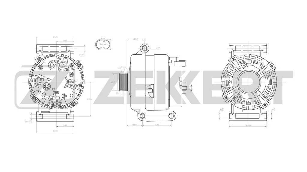 GE-1009 ZEKKERT Генератор (фото 1)