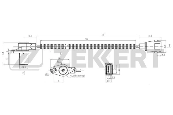 SE-4104 ZEKKERT Датчик импульсов (фото 1)