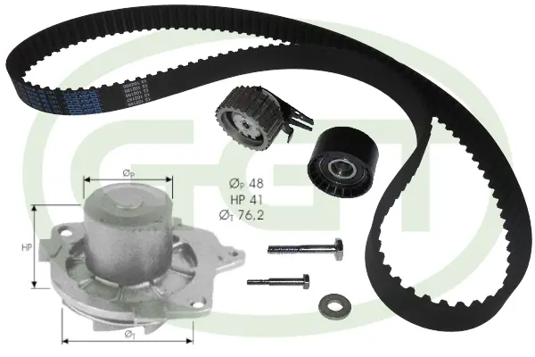 KPA20032 GGT Водяной насос + комплект зубчатого ремня (фото 1)