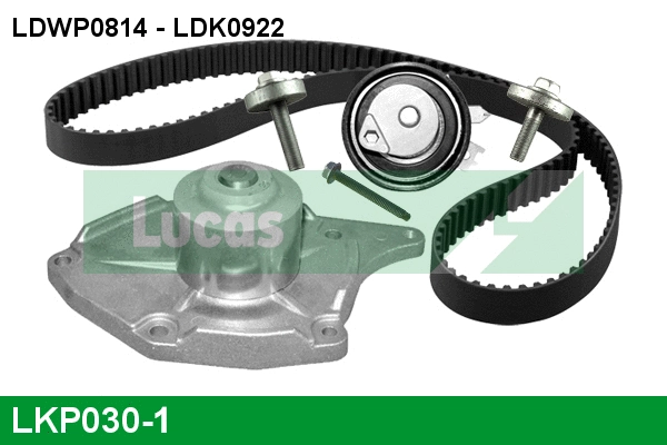 LKP030-1 LUCAS Водяной насос + комплект зубчатого ремня (фото 1)