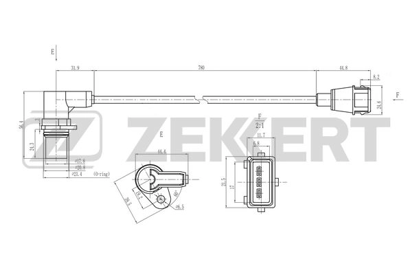 SE-4127 ZEKKERT Датчик импульсов (фото 1)