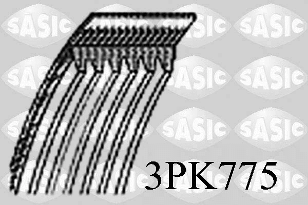 3PK775 SASIC Поликлиновой ремень (фото 1)