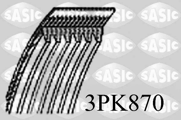 3PK870 SASIC Поликлиновой ремень (фото 1)