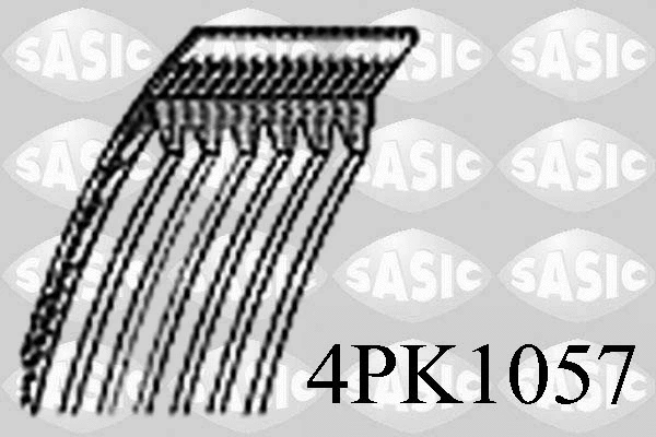 4PK1057 SASIC Поликлиновой ремень (фото 1)
