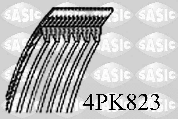 4PK823 SASIC Поликлиновой ремень (фото 1)