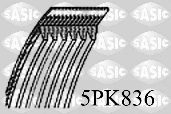 5PK836 SASIC Поликлиновой ремень (фото 1)