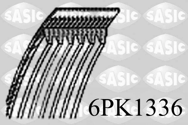 6PK1336 SASIC Поликлиновой ремень (фото 1)