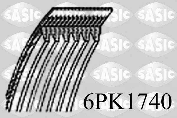 6PK1740 SASIC Поликлиновой ремень (фото 1)