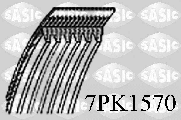 7PK1570 SASIC Поликлиновой ремень (фото 1)
