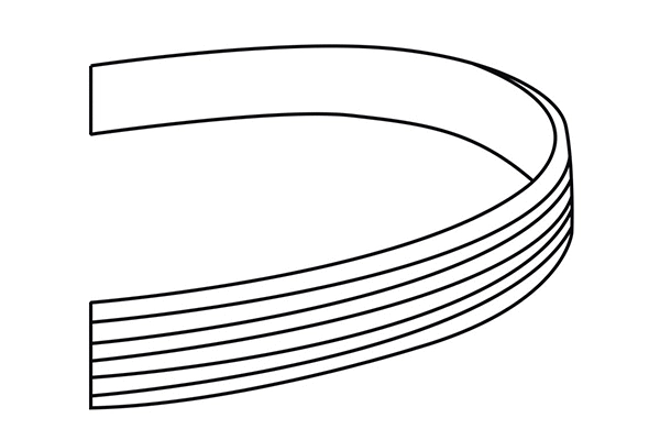 310735 WXQP Поликлиновой ремень (фото 1)