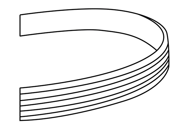 311049 WXQP Поликлиновой ремень (фото 1)