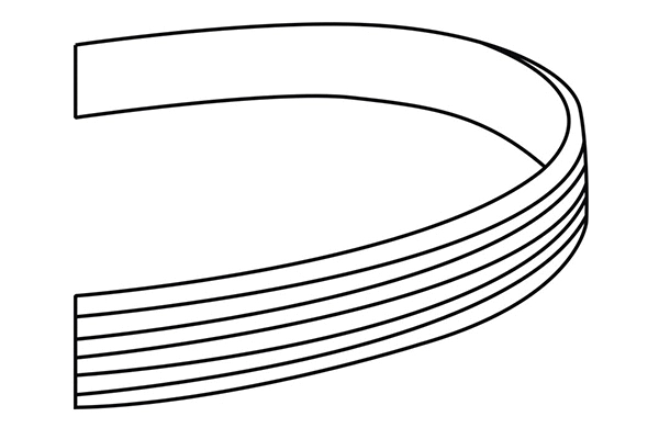311271 WXQP Поликлиновой ремень (фото 1)