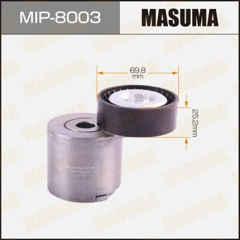 MIP-8003 MASUMA Натяжитель ремня, клиновой зубча (фото 1)