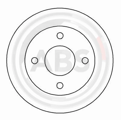 16156 A.B.S. Тормозной диск (фото 2)