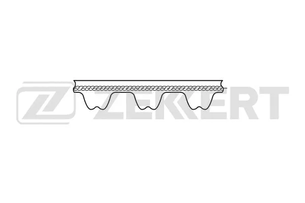 ZR-1028 ZEKKERT Зубчатый ремень (фото 1)