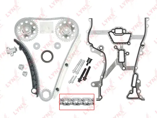 TK-0010 LYNXAUTO Комплект цели привода распредвала (фото 1)