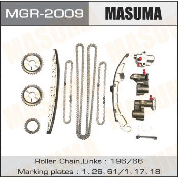MGR-2009 MASUMA Комплект цели привода распредвала (фото 1)