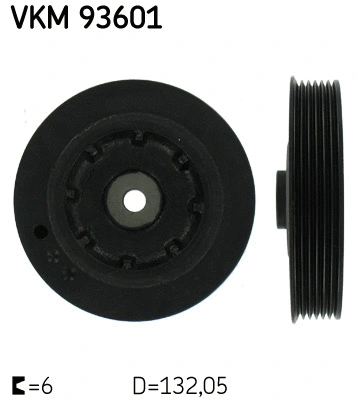 VKM 93601 SKF Ременный шкив, коленчатый вал (фото 1)