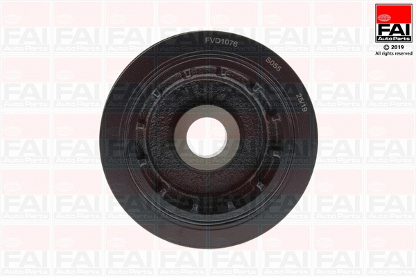 FVD1076 FAI AUTOPARTS Ременный шкив, коленчатый вал (фото 1)