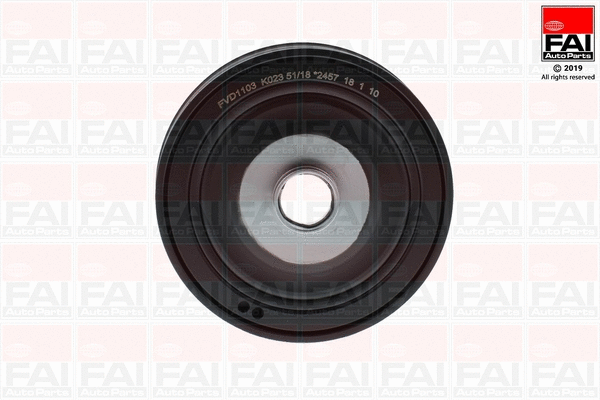 FVD1103 FAI AUTOPARTS Ременный шкив, коленчатый вал (фото 1)