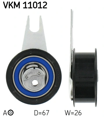 VKM 11012 SKF Натяжной ролик, ремень ГРМ (фото 1)