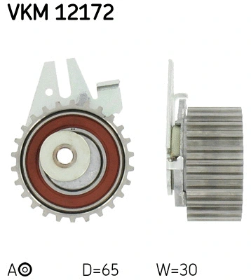 VKM 12172 SKF Натяжной ролик, ремень ГРМ (фото 1)