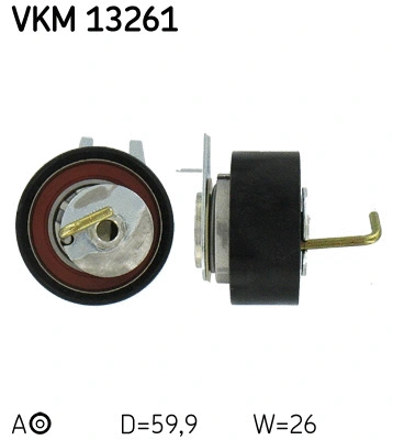 VKM 13261 SKF Натяжной ролик, ремень ГРМ (фото 1)