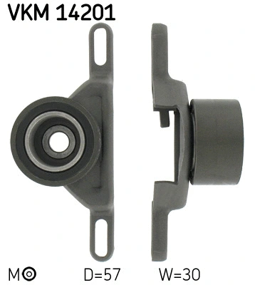 VKM 14201 SKF Натяжной ролик, ремень ГРМ (фото 1)