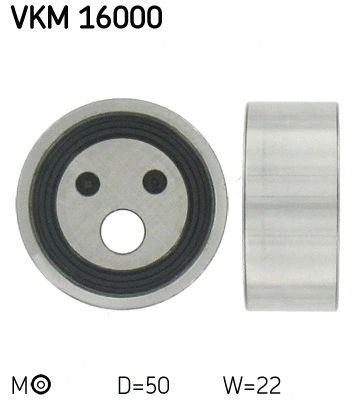 VKM 16000 SKF Натяжной ролик, ремень ГРМ (фото 1)