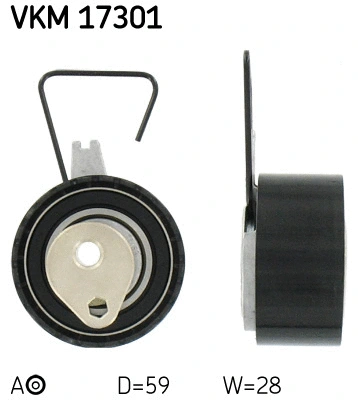 VKM 17301 SKF Натяжной ролик, ремень ГРМ (фото 1)