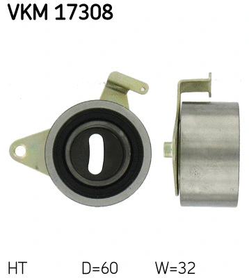 VKM 17308 SKF Натяжной ролик, ремень ГРМ (фото 1)