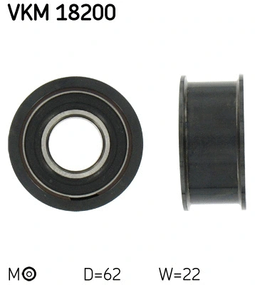 VKM 18200 SKF Натяжной ролик, ремень ГРМ (фото 1)