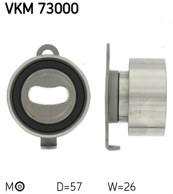 VKM 73000 SKF Натяжной ролик, ремень ГРМ (фото 1)