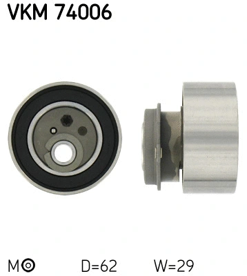 VKM 74006 SKF Натяжной ролик, ремень ГРМ (фото 1)