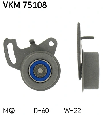 VKM 75108 SKF Натяжной ролик, ремень ГРМ (фото 1)