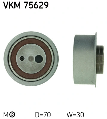 VKM 75629 SKF Натяжной ролик, ремень ГРМ (фото 1)