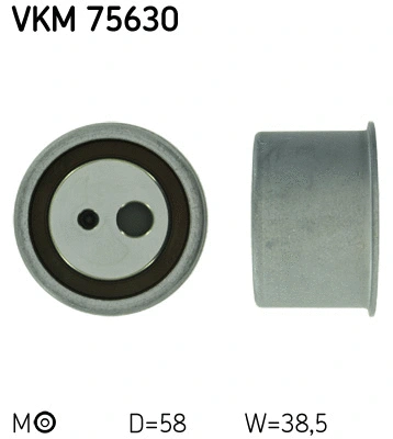 VKM 75630 SKF Натяжной ролик, ремень ГРМ (фото 1)