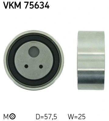 VKM 75634 SKF Натяжной ролик, ремень ГРМ (фото 1)