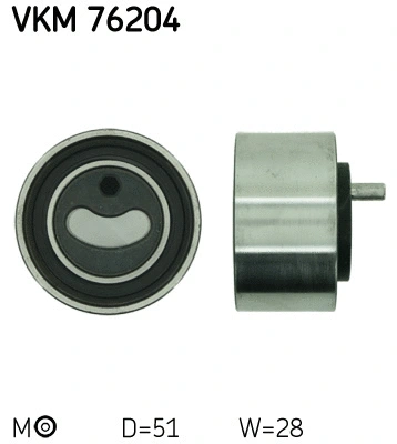 VKM 76204 SKF Натяжной ролик, ремень ГРМ (фото 1)