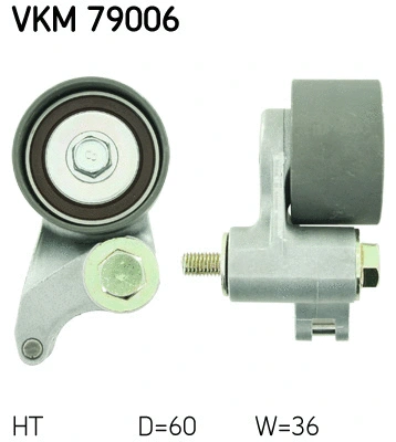 VKM 79006 SKF Натяжной ролик, ремень ГРМ (фото 1)